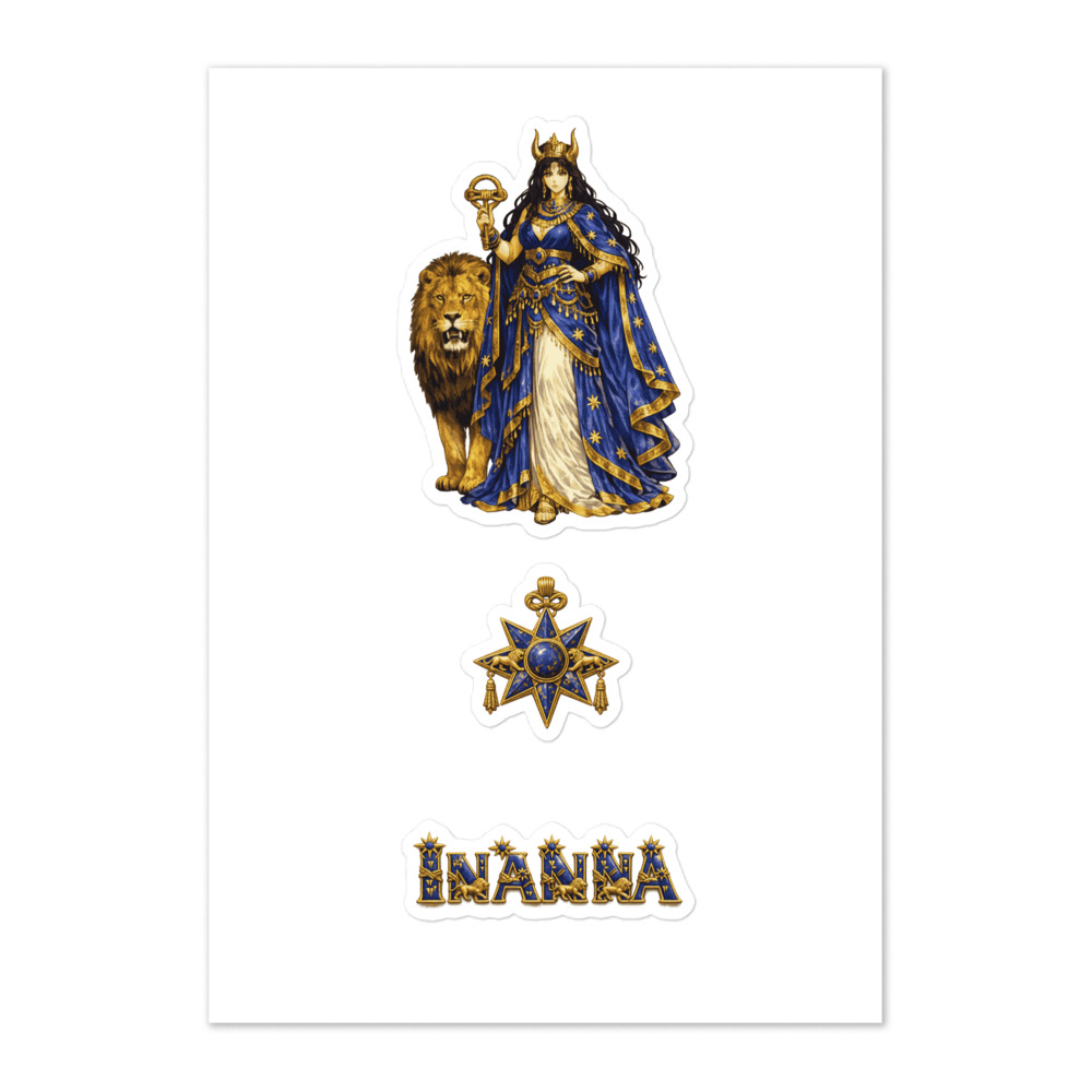 Inanna Seal Sticker Set