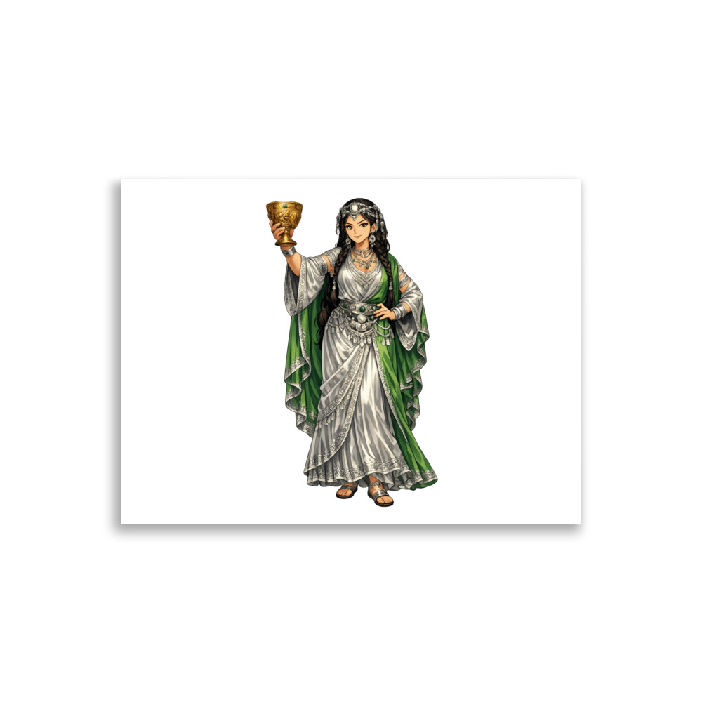 Inaras Mascot Art Print