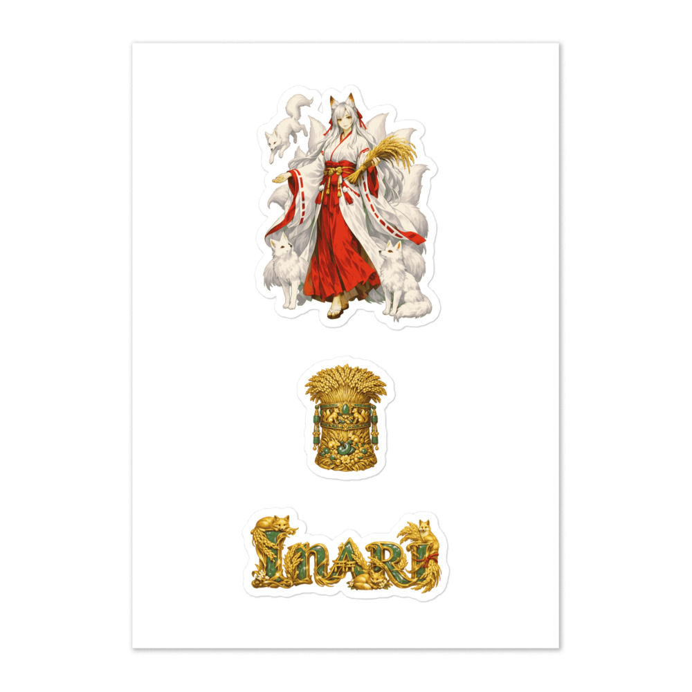 Inari Seal Sticker Set