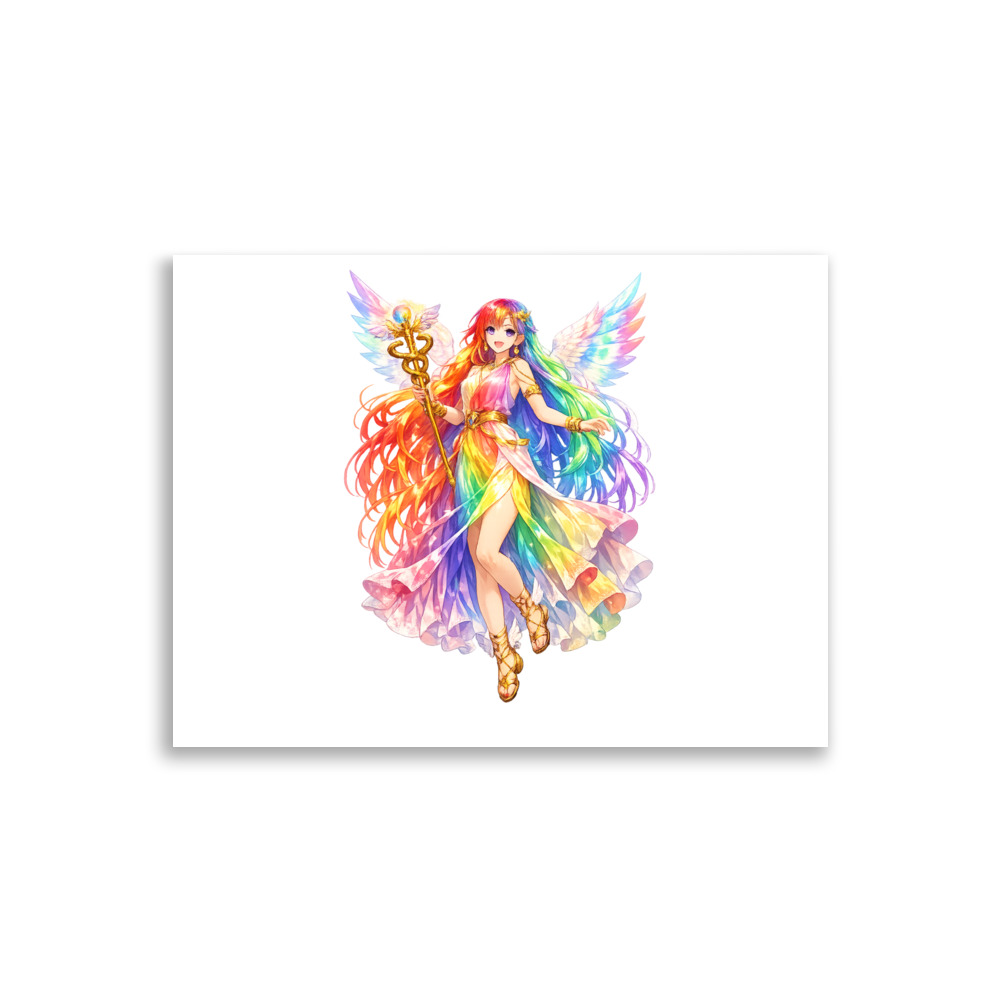 Íris Mascot Art Print