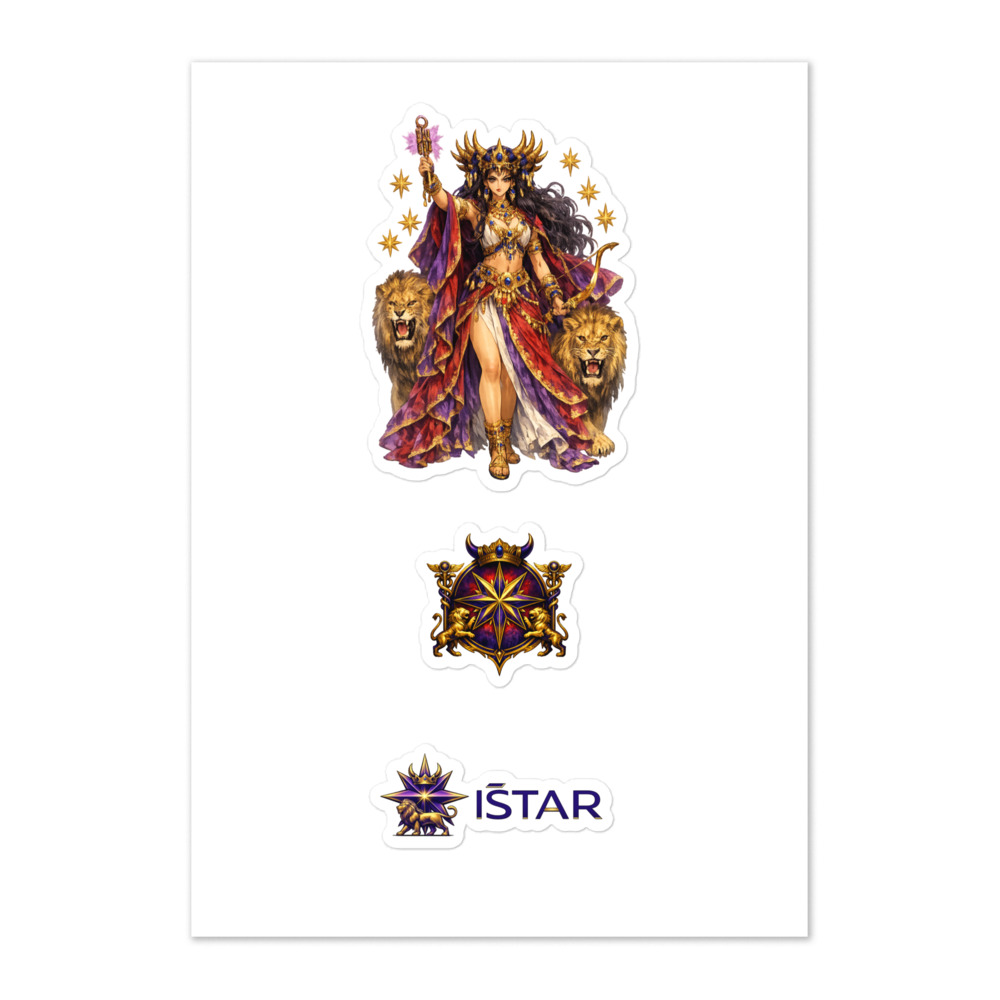 Ištar Seal Sticker Set