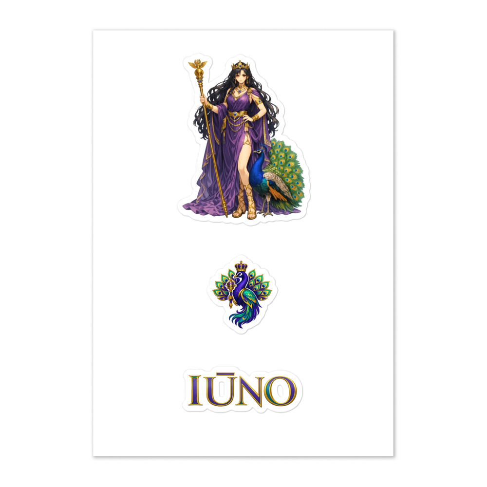 Iūnō Seal Sticker Set