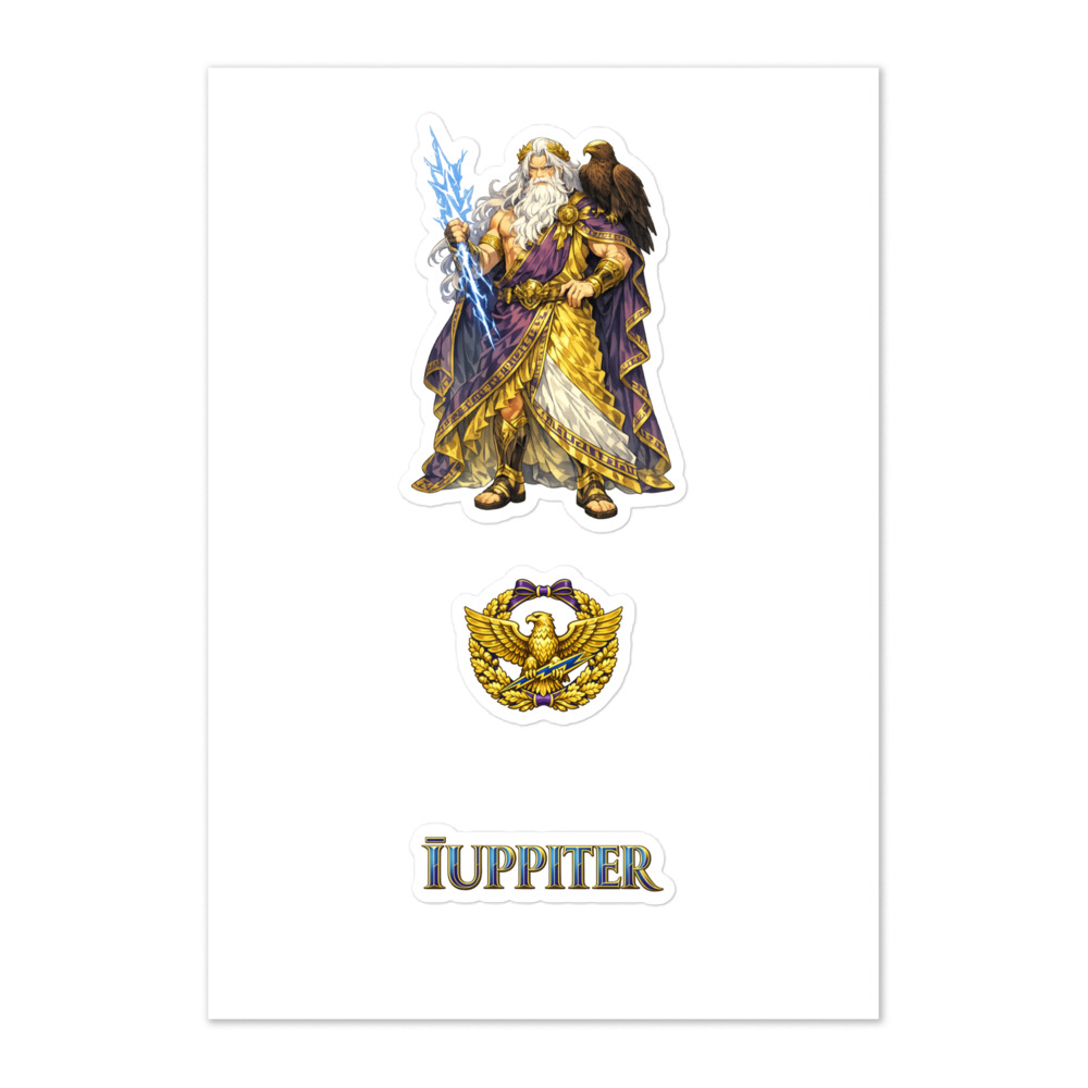 Iūpiter Seal Sticker Set