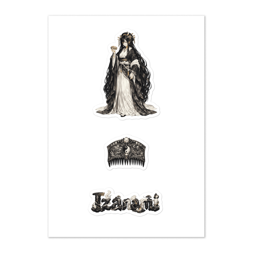 Izanami Seal Sticker Set