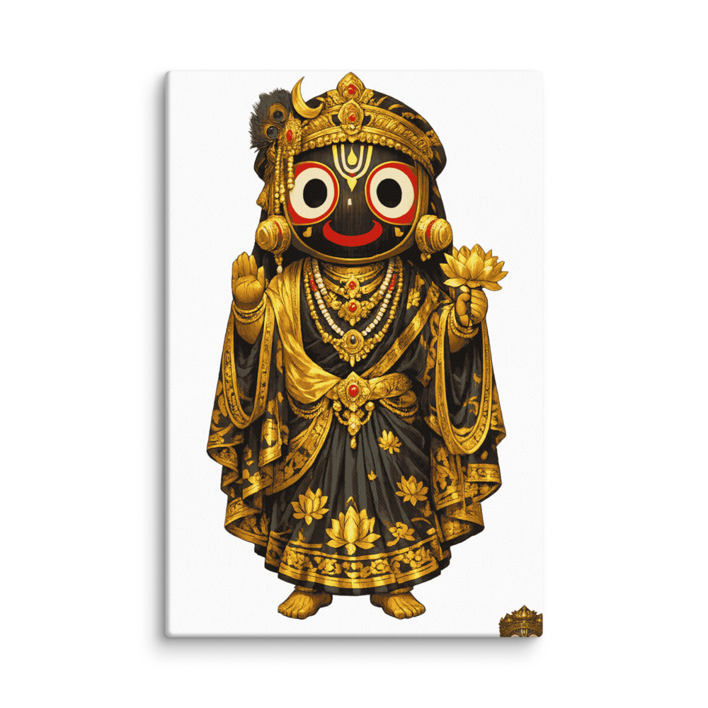 Jagannātha Mascot Canvas