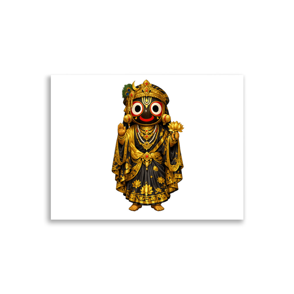 Jagannātha Mascot Art Print