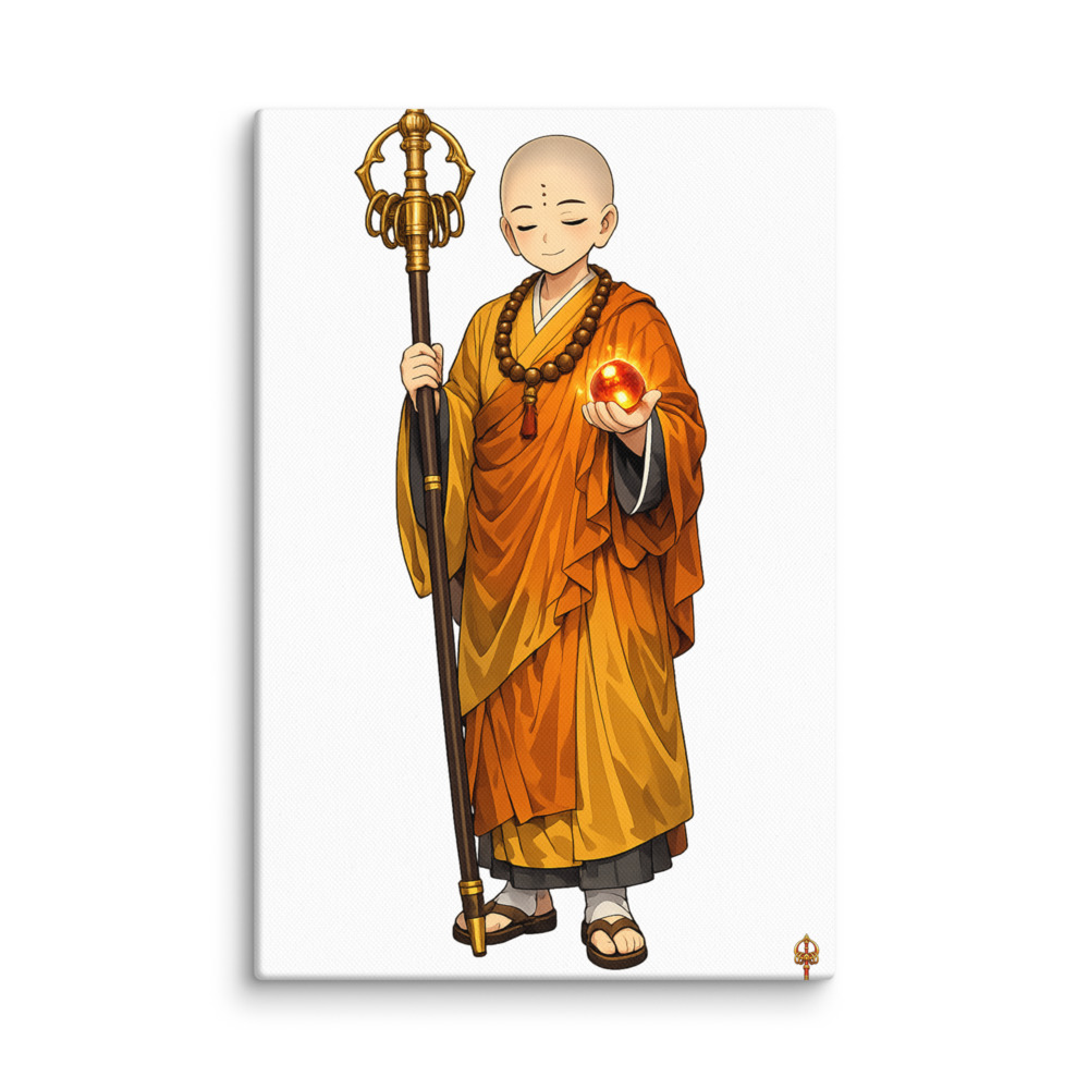 Jizō Mascot Canvas
