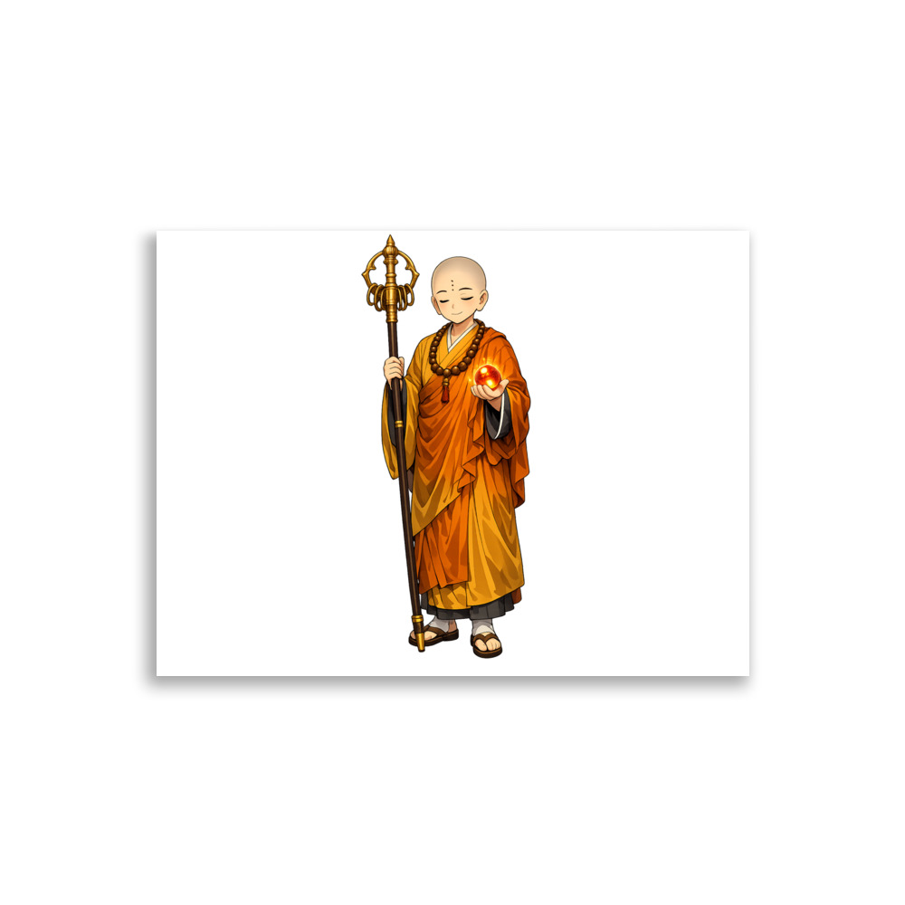 Jizō Mascot Art Print
