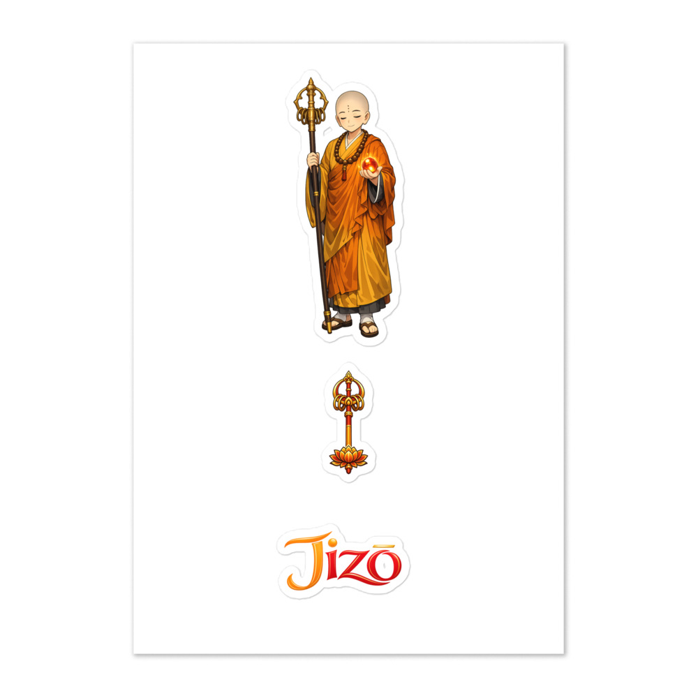 Jizō Seal Sticker Set