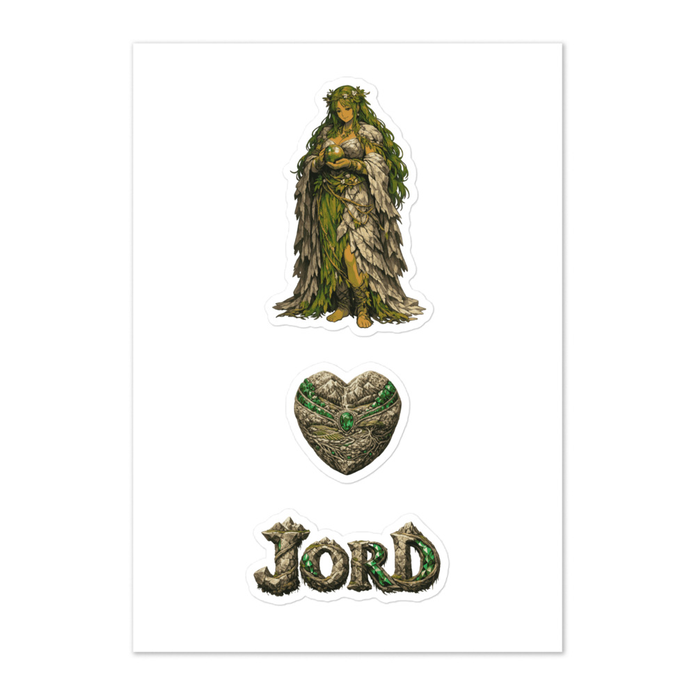 Jǫrð Seal Sticker Set
