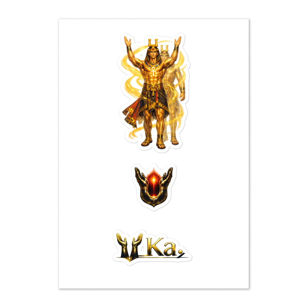 Kꜣ Seal Sticker Set