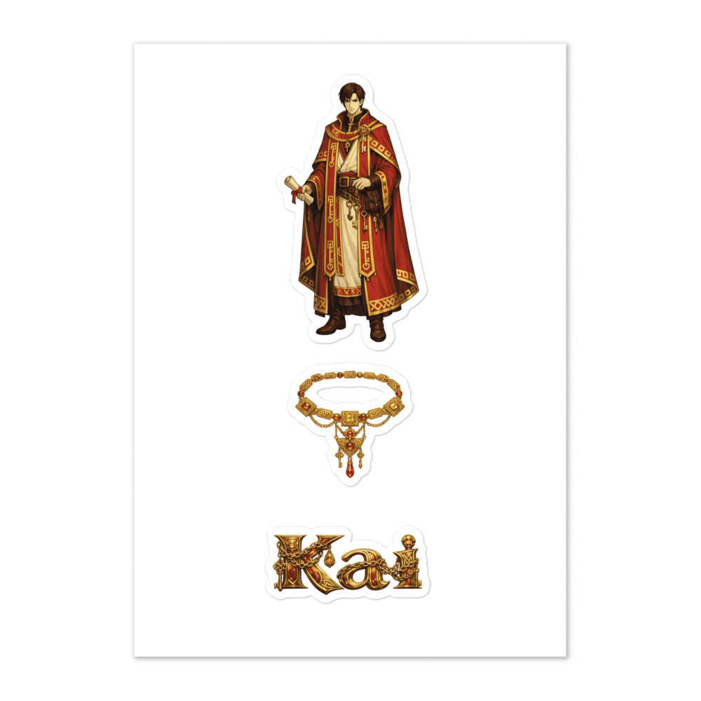 Kai Seal Sticker Set