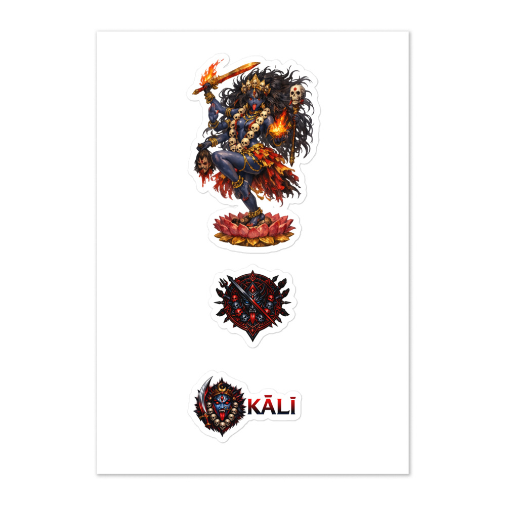 Kālī Seal Sticker Set