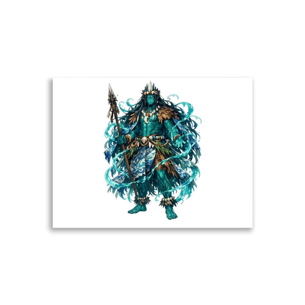 Kanaloa Mascot Art Print