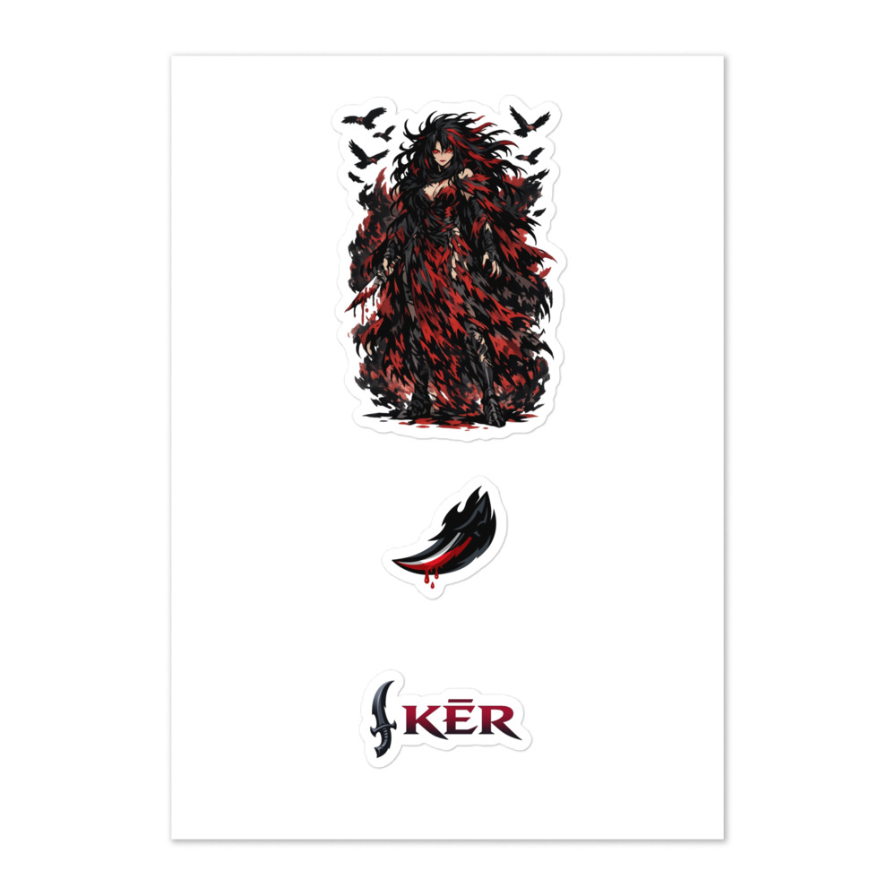 Kēr Seal Sticker Set