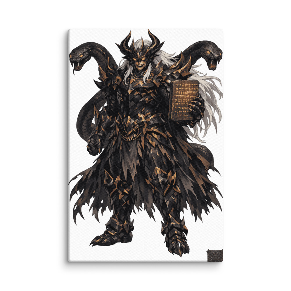 Kingu Mascot Canvas