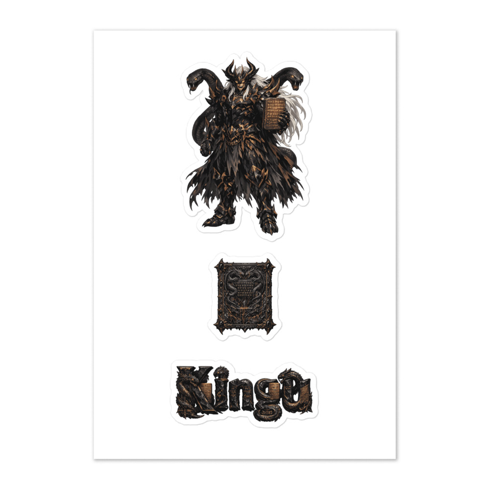 Kingu Seal Sticker Set