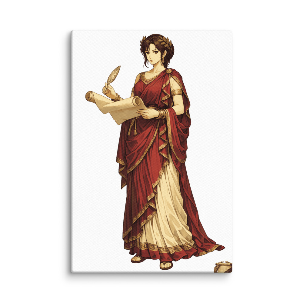 Kleiṓ Mascot Canvas