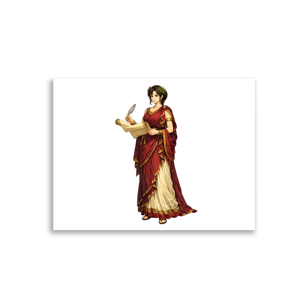 Kleiṓ Mascot Art Print