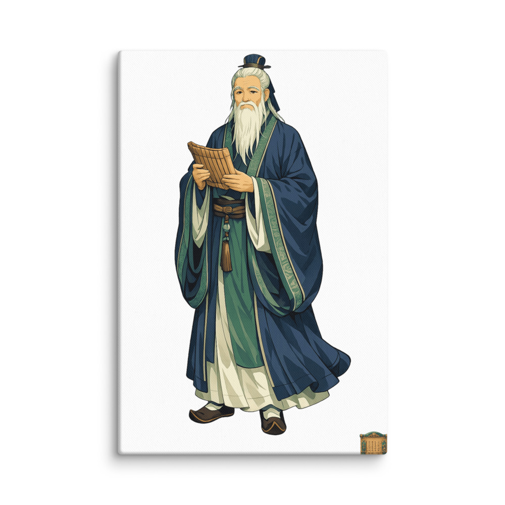 Kǒngzǐ Mascot Canvas