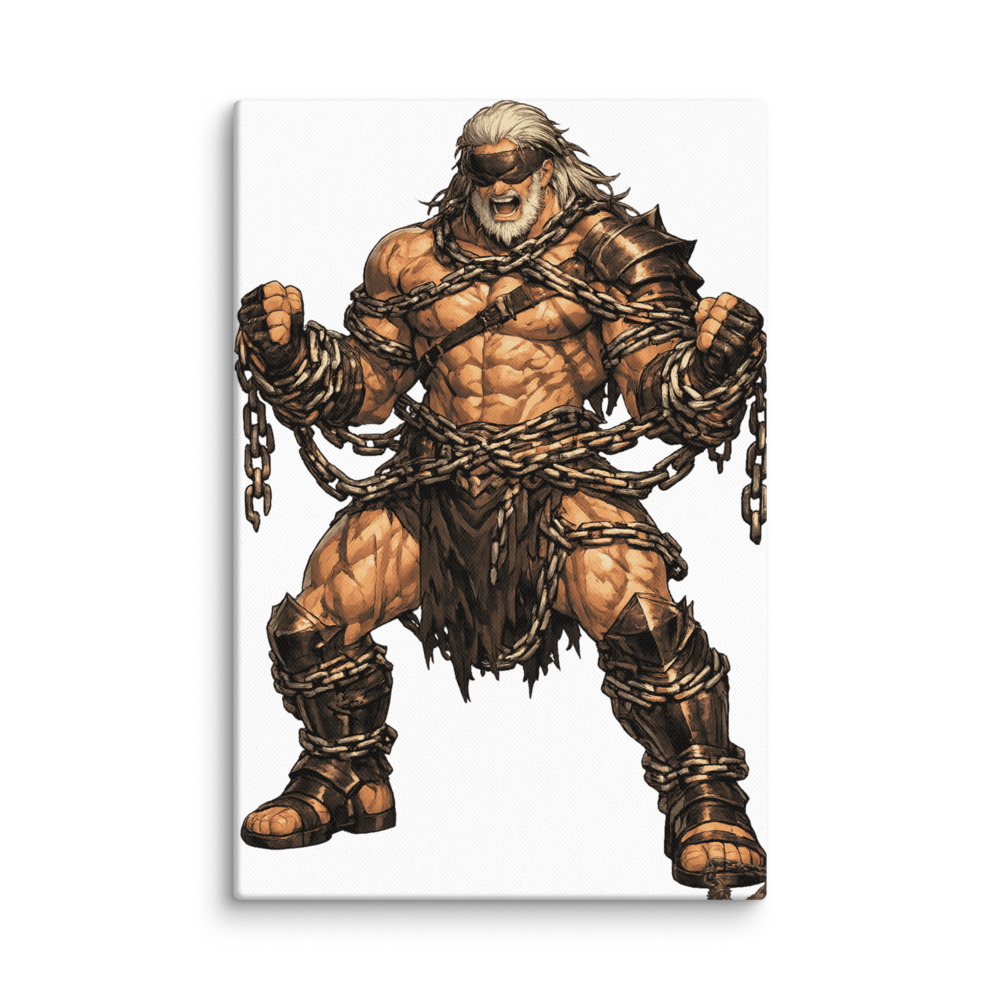 Krátos Mascot Canvas