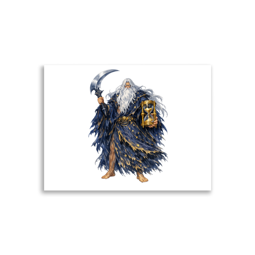 Krónos Mascot Art Print