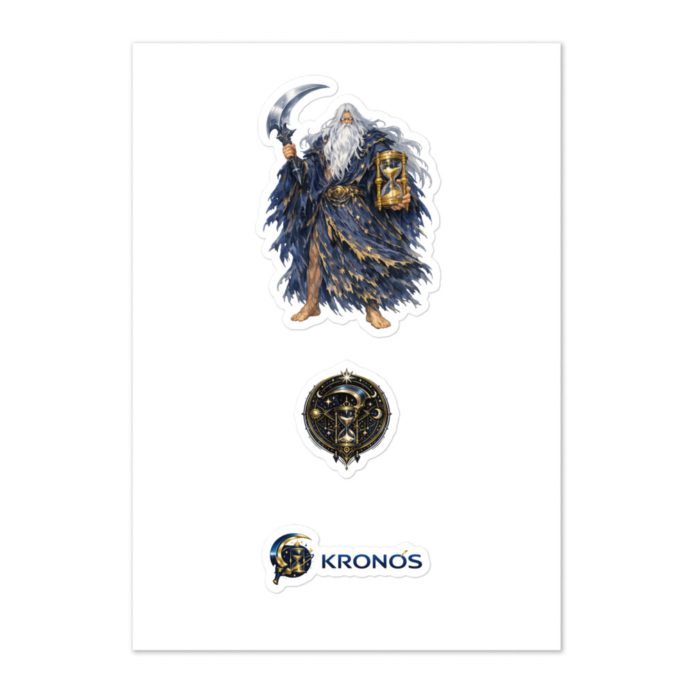 Krónos Seal Sticker Set