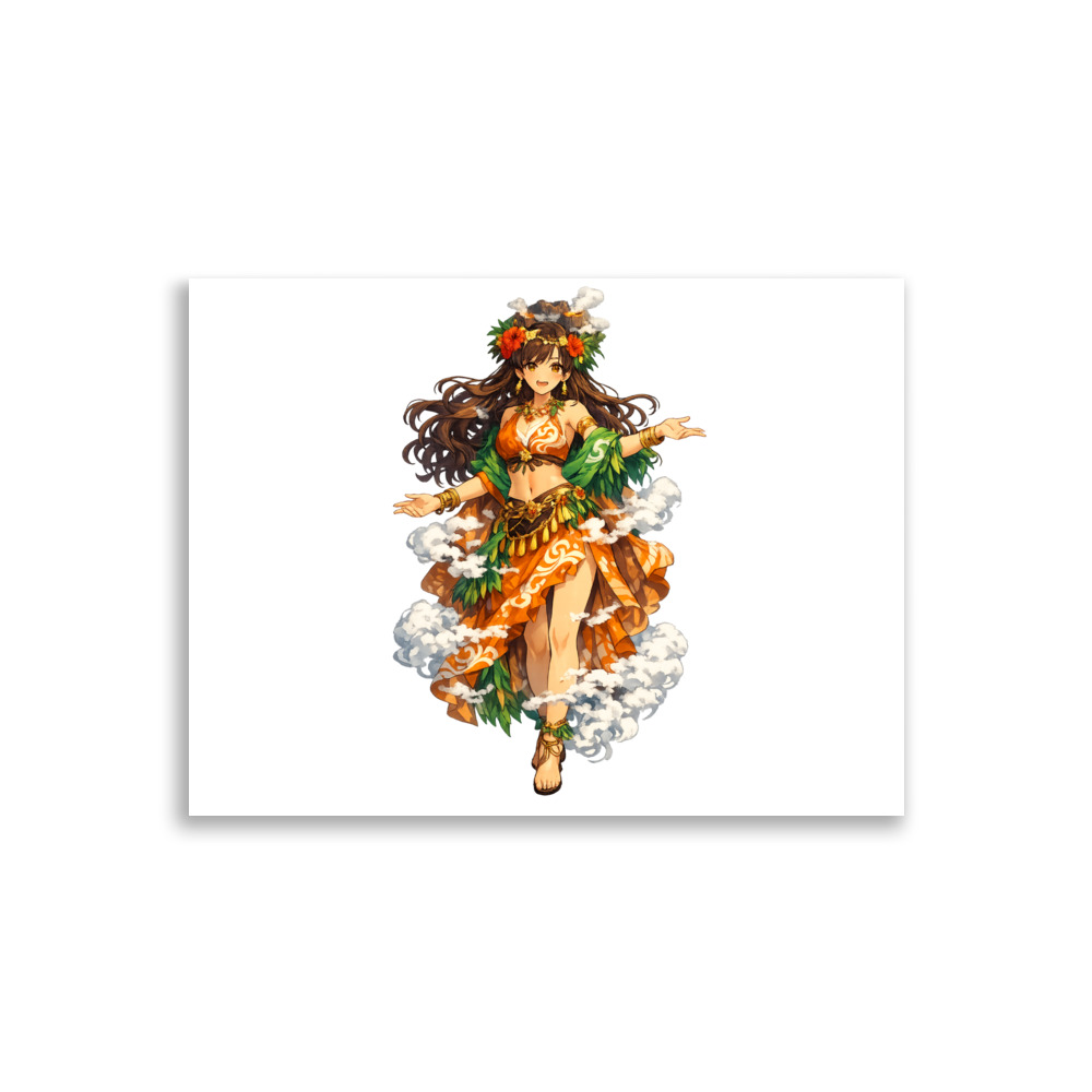 Kyūshū Mascot Art Print