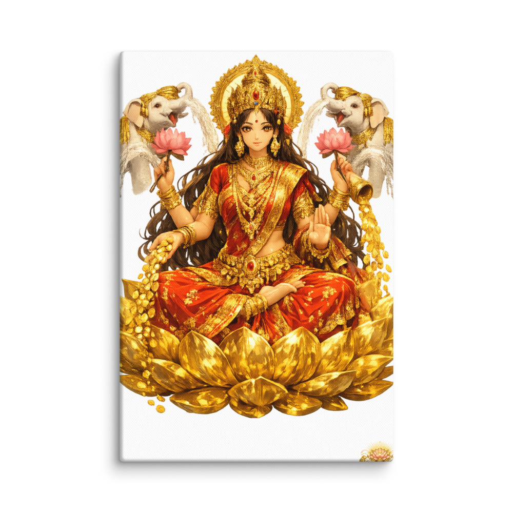 Lakṣmī Mascot Canvas