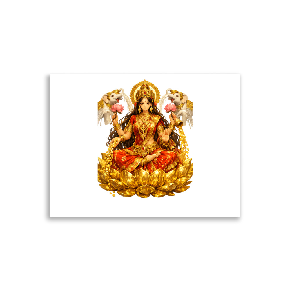 Lakṣmī Mascot Art Print