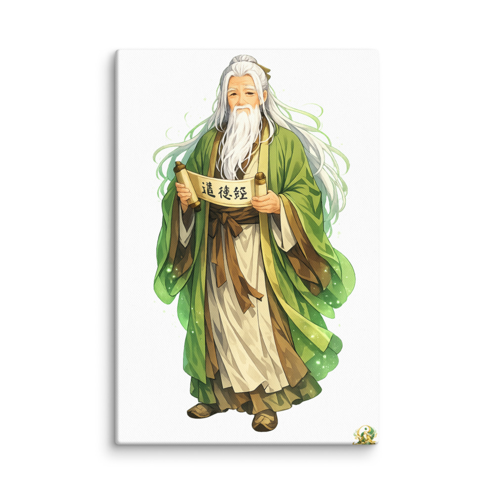 Lǎozǐ Mascot Canvas