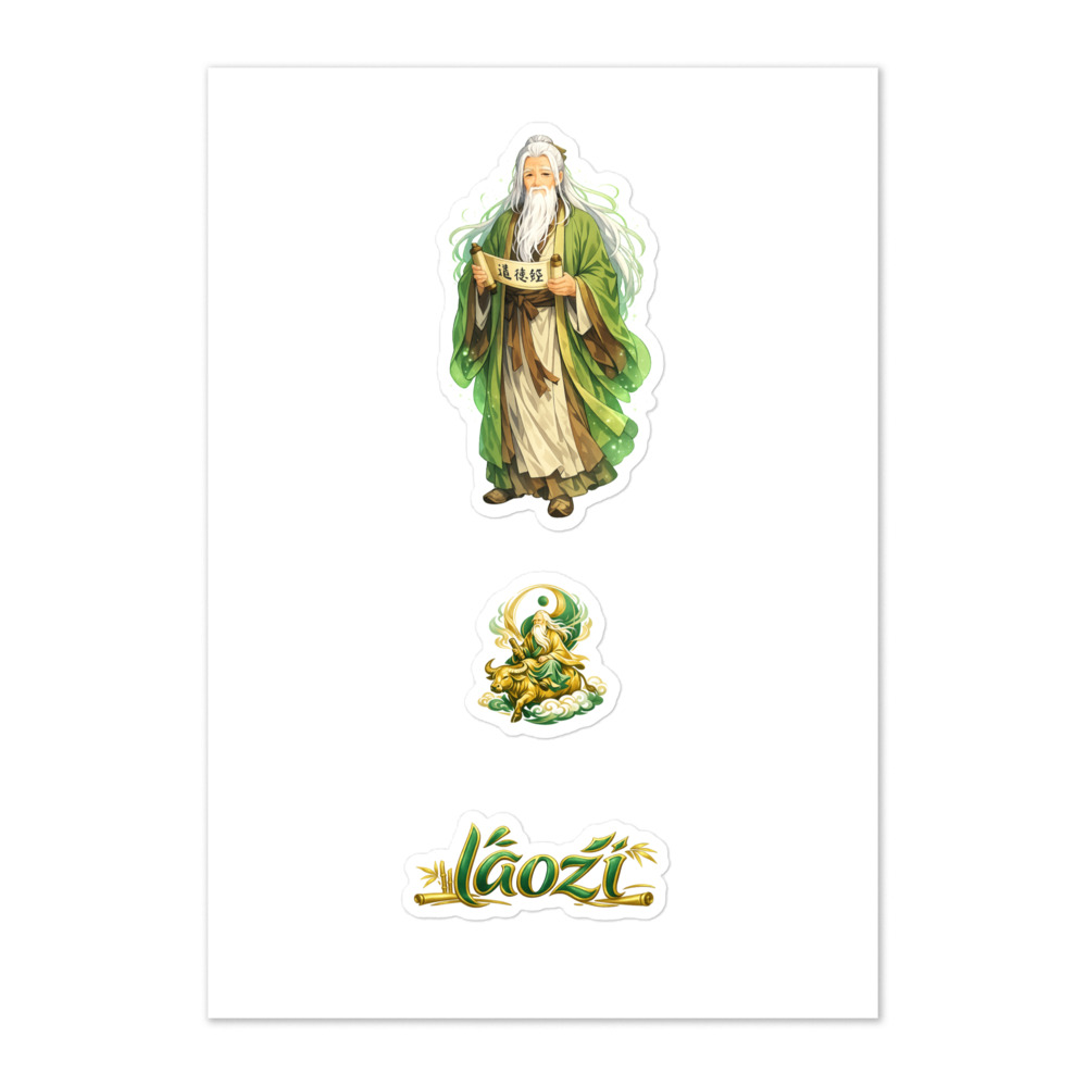 Lǎozǐ Seal Sticker Set