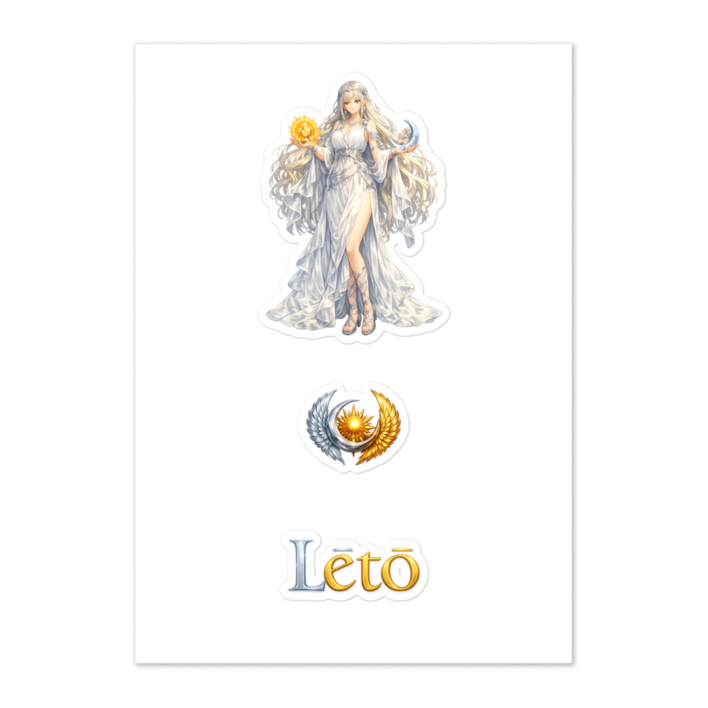 Lētō Seal Sticker Set