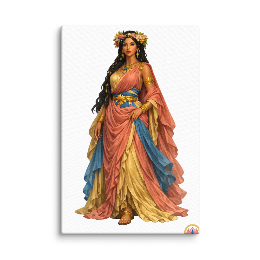 Libyē Mascot Canvas