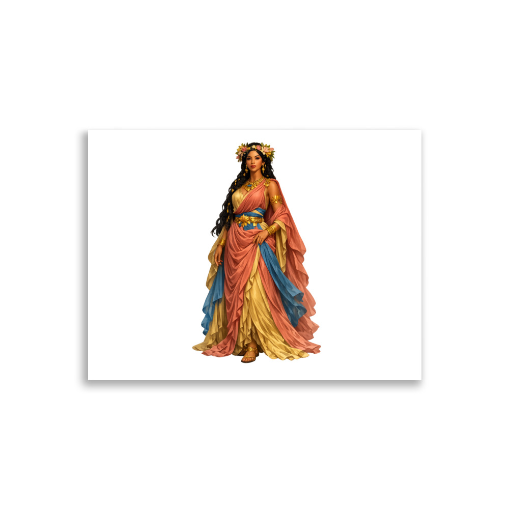 Libyē Mascot Art Print