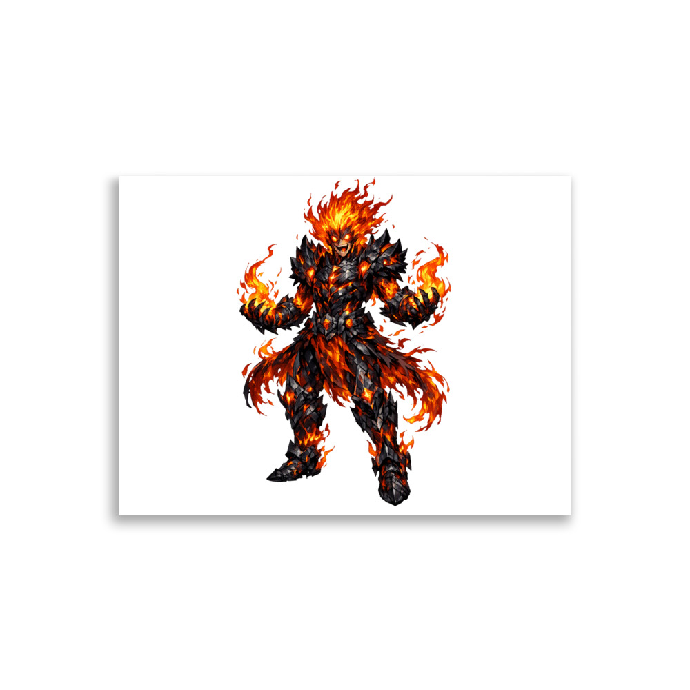 Logi Mascot Art Print