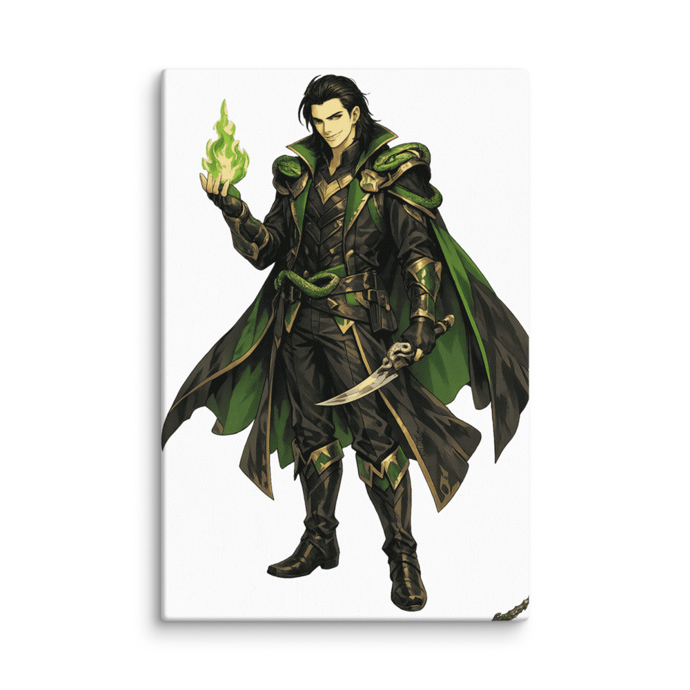 Loki Mascot Canvas