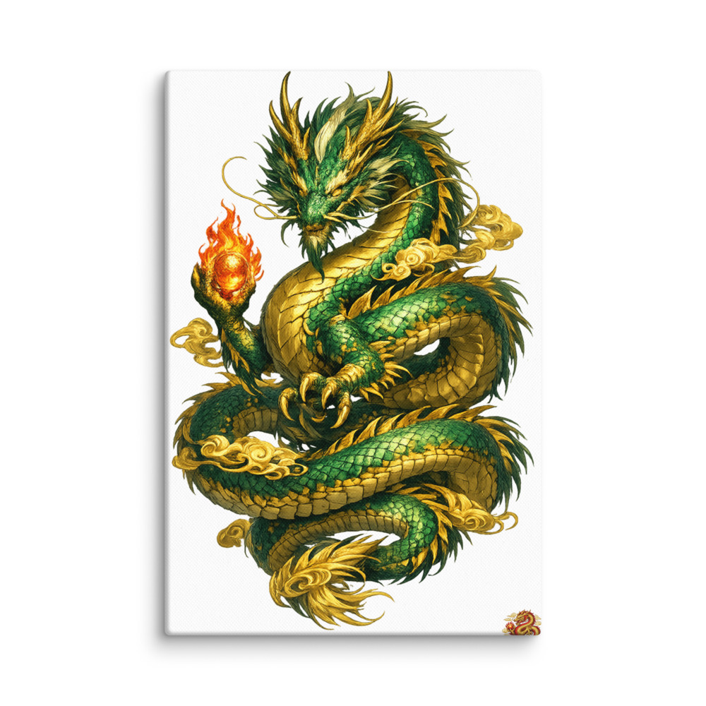 Lóng Mascot Canvas