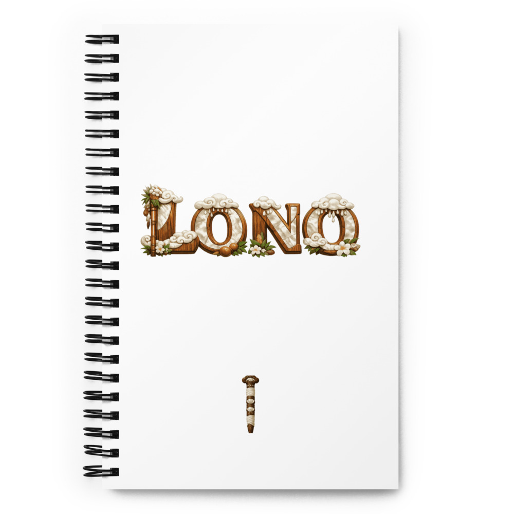 Lono Temple Notebook