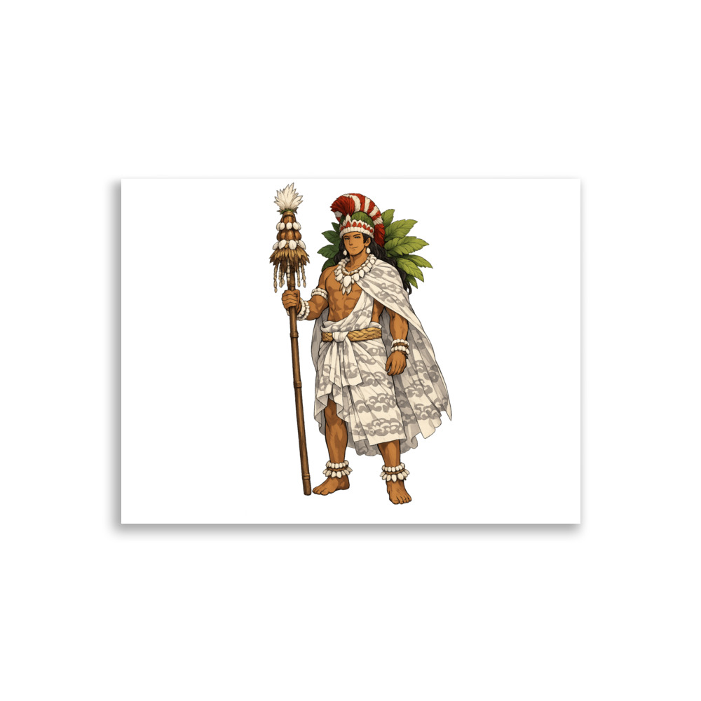 Lono Mascot Art Print