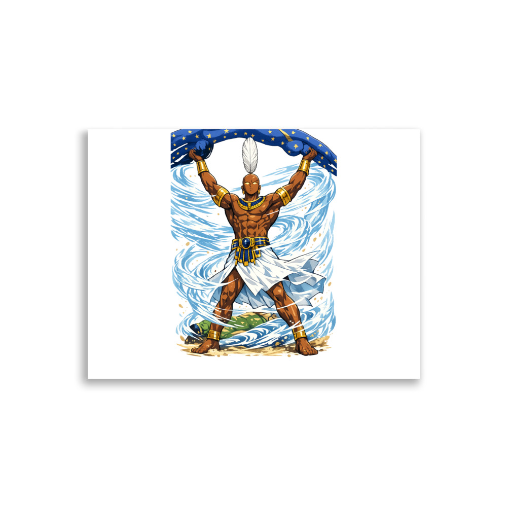 Mꜣ Mascot Art Print