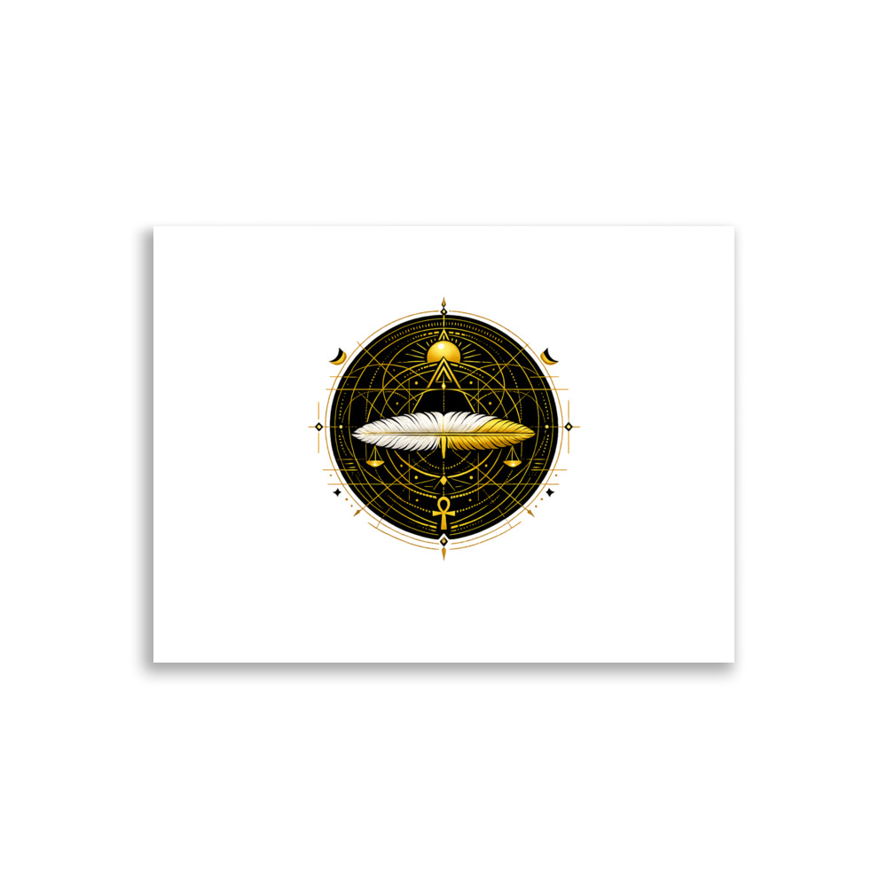 Mꜥ Mascot Art Print