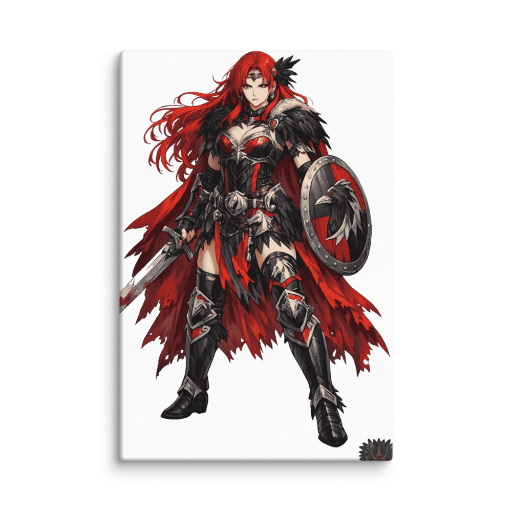 Macha Mascot Canvas