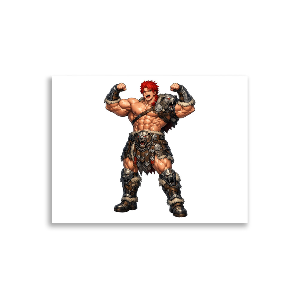 Magni Mascot Art Print