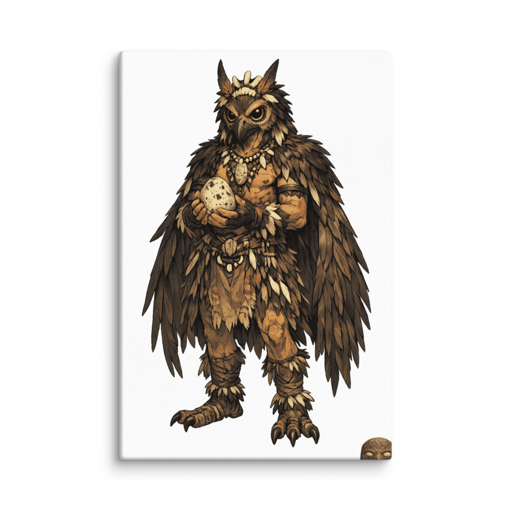 Makemake Mascot Canvas