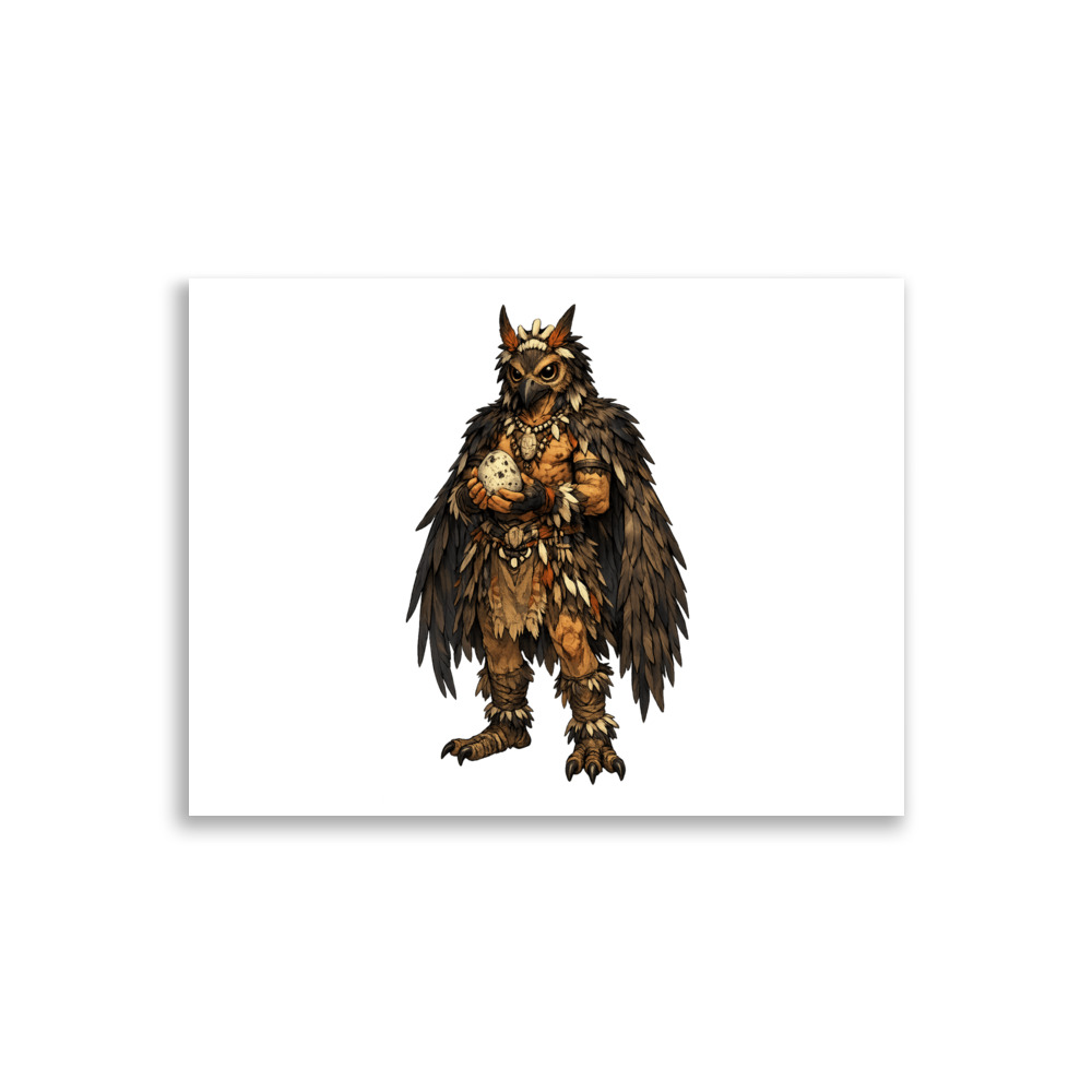 Makemake Mascot Art Print
