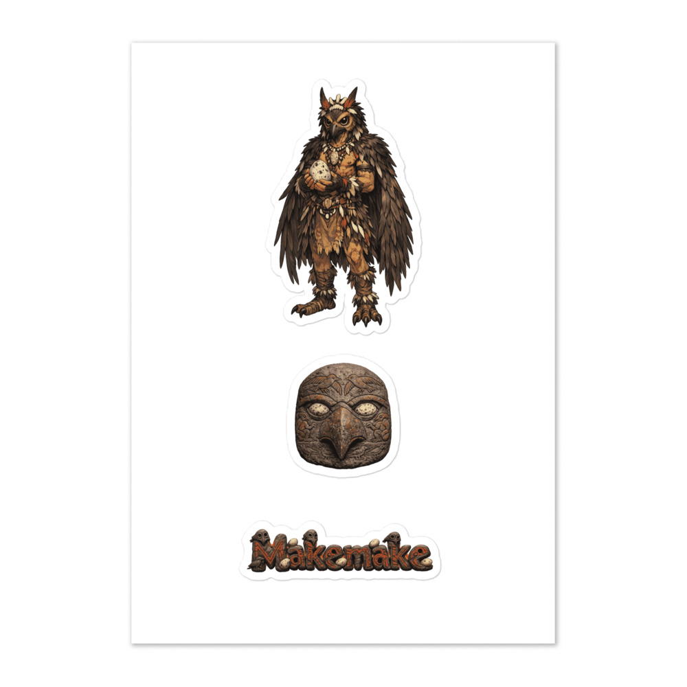 Makemake Seal Sticker Set