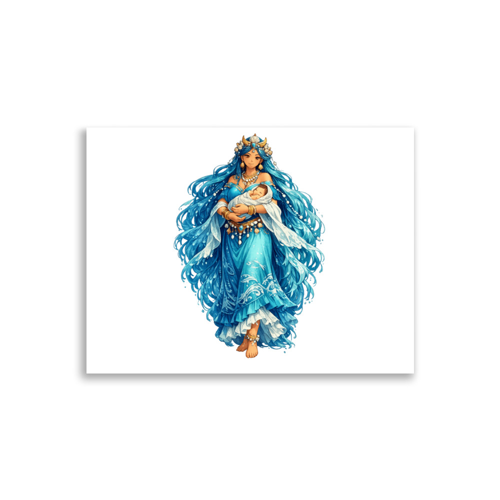 Mamaqucha Mascot Art Print