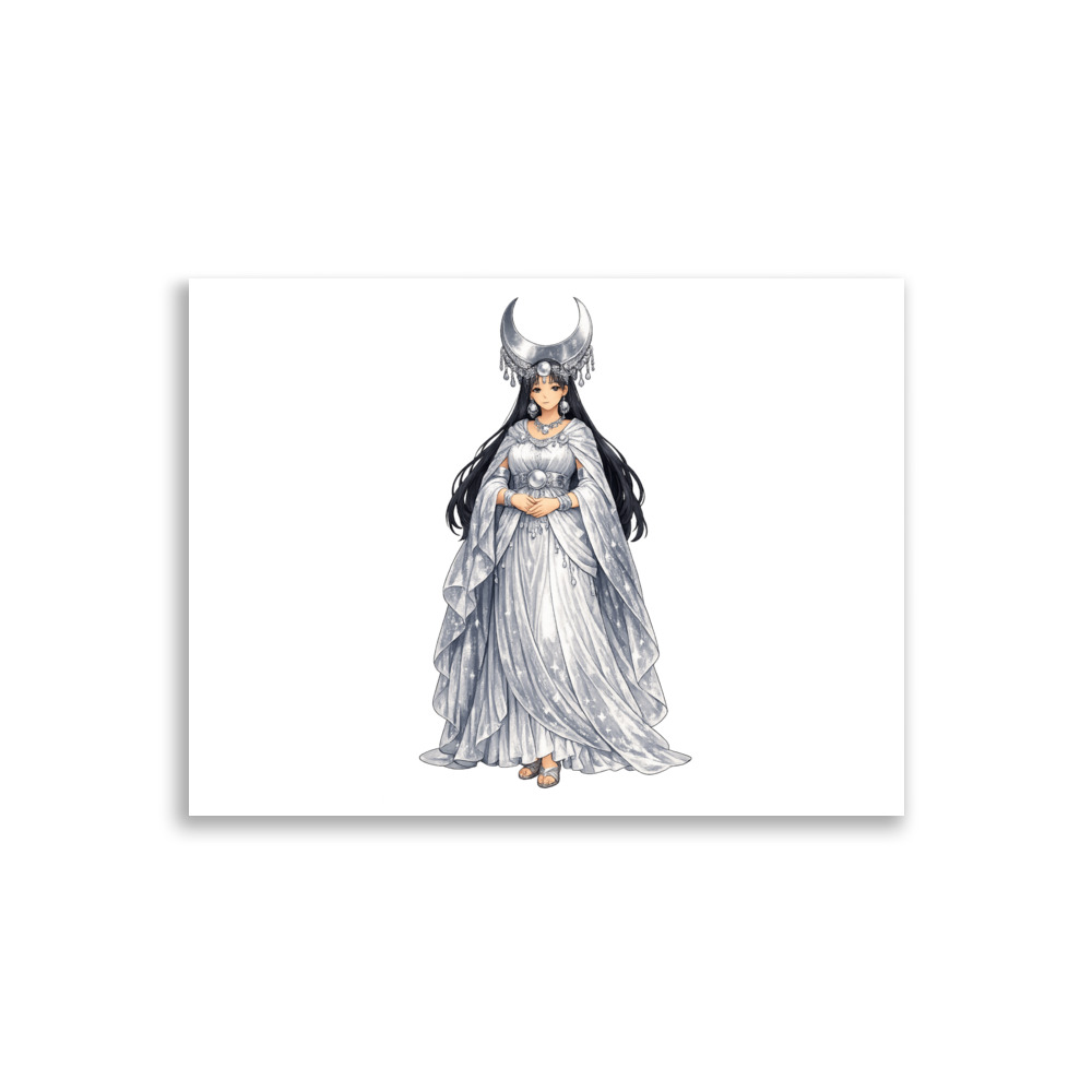 Mama Quilla Mascot Art Print