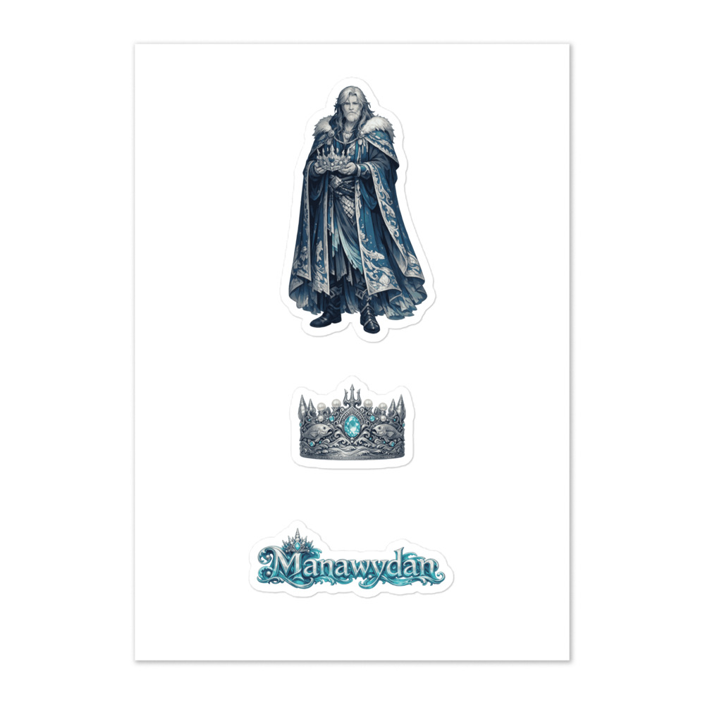 Manawydan Seal Sticker Set